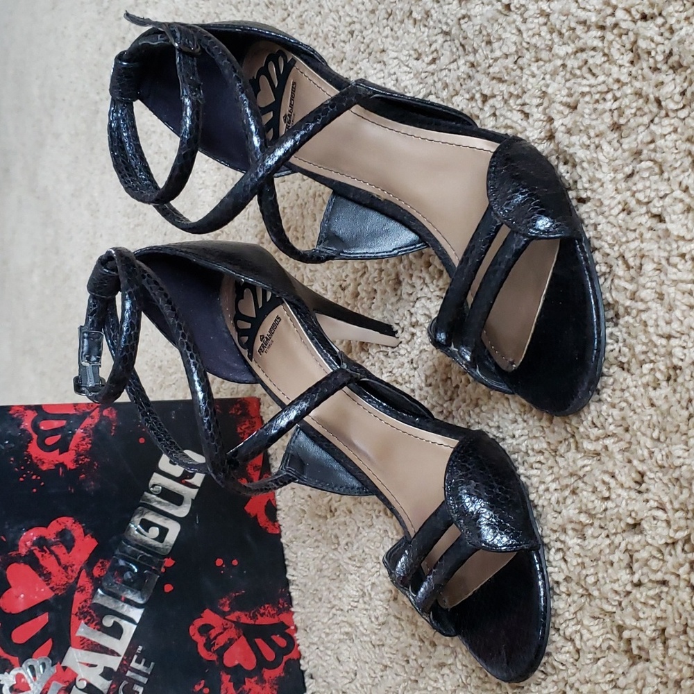 Black heels